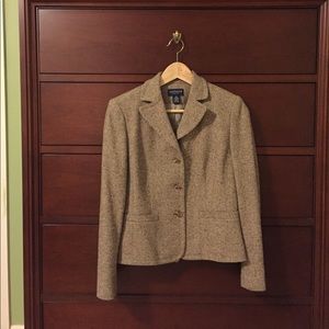 Ann Taylor Petite Tweed Jacket Size 6P